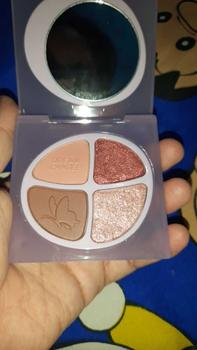 Product Review of [FLASH SALE] BNB barenbliss Dream Chaser Quad Eyeshadow Palette | Palet Eyeshadow Matte & Glitter, Tahan Air & Keringat, Tahan 8 Jam, Hasil Natural untuk Pemula from L**n 1