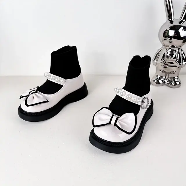 SEPATU ANAK PEREMPUAN,SEPATU ANAK ANAK USIA 10 bln- 10 thn,SEPATU IMUT,SEPATU DOKMART 06 BABY MUTIARA,SEPATU BALITA,SEEPATU PEREMPUAN MURAH Bunda Kaki Anak-Anak Prewalker Bayi 6