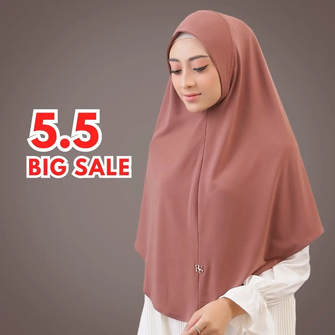 Raina Signature - Noura Jersey Bergo Instant