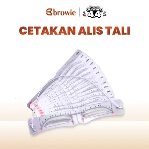 Cetakan Alis Tali 12 Model | Eyebrow Template bukan untuk Eyelash | Cetakan Pembentuk Alis Wajah