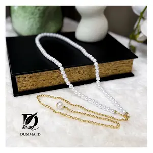 Dumma.id - Aksesoris Wanita  Belt Rantai Mutiara Premium Berkualitas