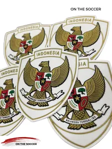 Logo Garuda Timnas 2024 Putih Premium 3D TPU Rubber onthesoccer indonesia