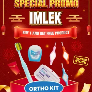 pesitro orthodontic kit / ortho kit / sikat gigi behel