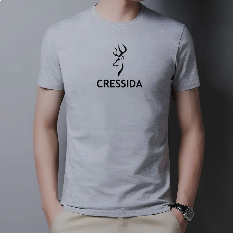 Kaos Cresida Lengan Pendek Oblong Pria Bahan Katun Combed 30s Tshirt - Nyaman & Stylish 1