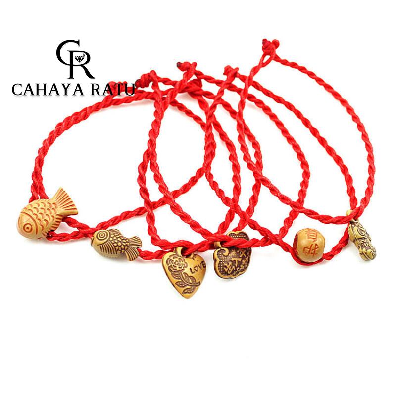 Product Introduction of CR Vòng Tay Dành Cho Nữ Dây Đỏ, Mua Ba Tặng Một Miễn Phí Mặt Dây Chuyền Ngẫu Nhiên Quà Tặng 17