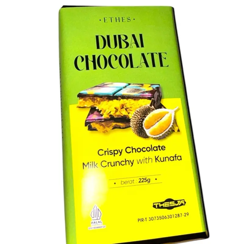 COKLAT DUBAI DURIAN ETHES 200gram Manis Chocolate 0