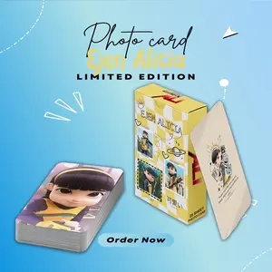 PHOTOCARD SET EJEN ALICIA PREMIUM 25 SHEET FREE BOX