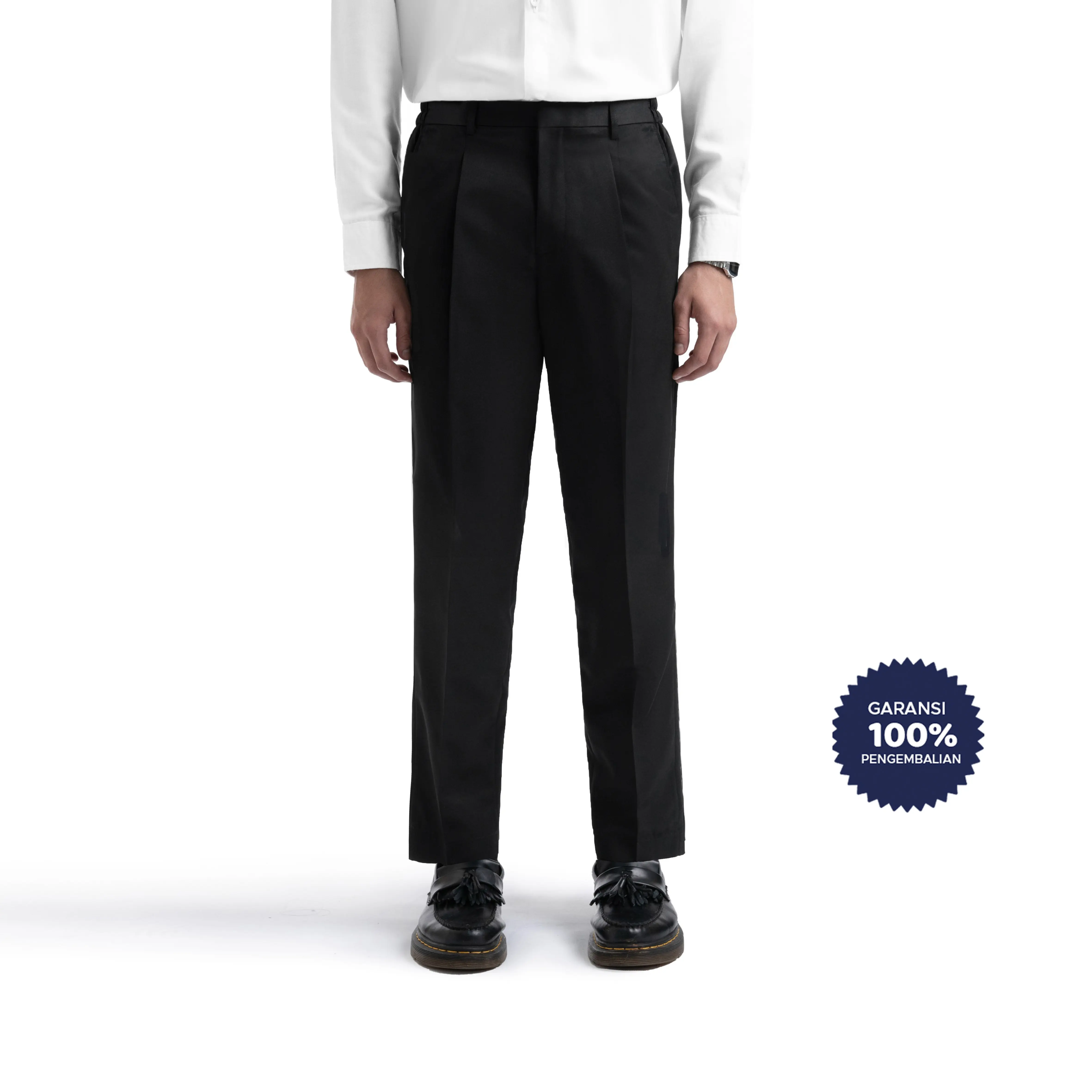 Celana Panjang Pria Formal Trouser w/ Elastic Waist ( Celana Bahan Kantor ) by CELANASTUDIO