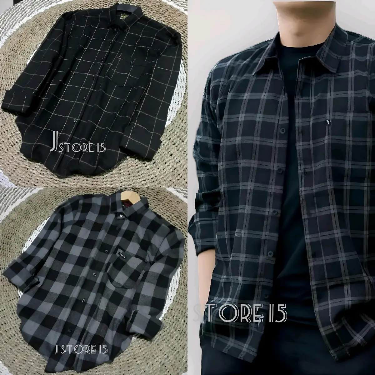 Kemeja Flanel Pria Wanita Panjang Import Kualitas Premium Kemeja Flanel Bestseller Flanel Unisex