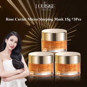 [TRAVELSIZE][LIVE] LOUISSE CHOICE Rose Caviar Micro Sleeping Mask 15g
