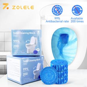 Mega Home ZOLELE TC101 Automatic Toilet Bowl Cleaner Bathroom Toilet Tank Cleaner Deodorant Antibacterial Detergent Blue Soap Cleaner  Long-Lasting Freshness Flush Cleaner Cleaning