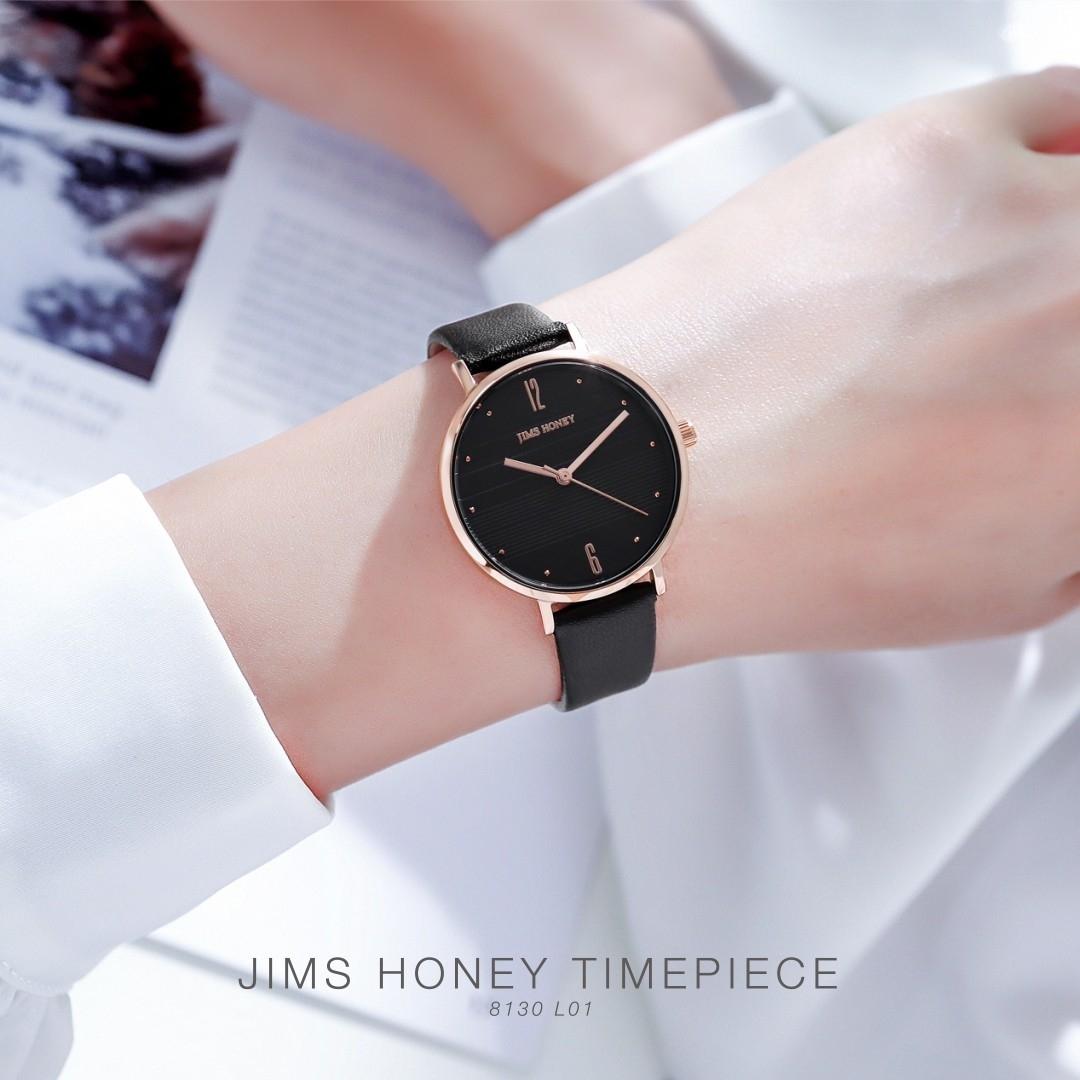 JIMS HONEY JAM TANGAN WANITA JT 8130 (FREE BOX + BATERAI)