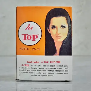 HI TOP BLACK 35ml Semir Rambut Natural Black || Hanya ready ukuran 35ml