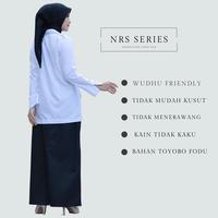 Gambar NRS Series - Baju PDH Putih Seragam Dinas PNS Wanita - hitam putih set rok, S dari NRS Series_NEW Kab. Tasikmalaya 4 Tokopedia