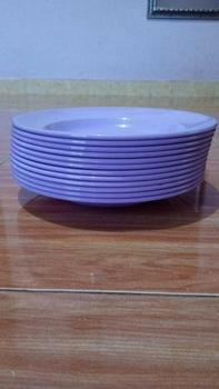 Product Review of Promo 1 Lusin Piring Melamin Asli SNI Model Bulat Besar Dan Tahan Panas from S**y 1