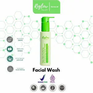 [New] ￼Reglow Skincare Facial Wash Skin Purifying - Pembersih Wajah Untuk Kulit Kusam  BPOM Original