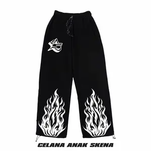 Celana Skena BaggyPants Bintang Star Api Unisex Anak Laki-Laki/Perempuan Usia 2-14 Tahun Premium Distro Terlaris