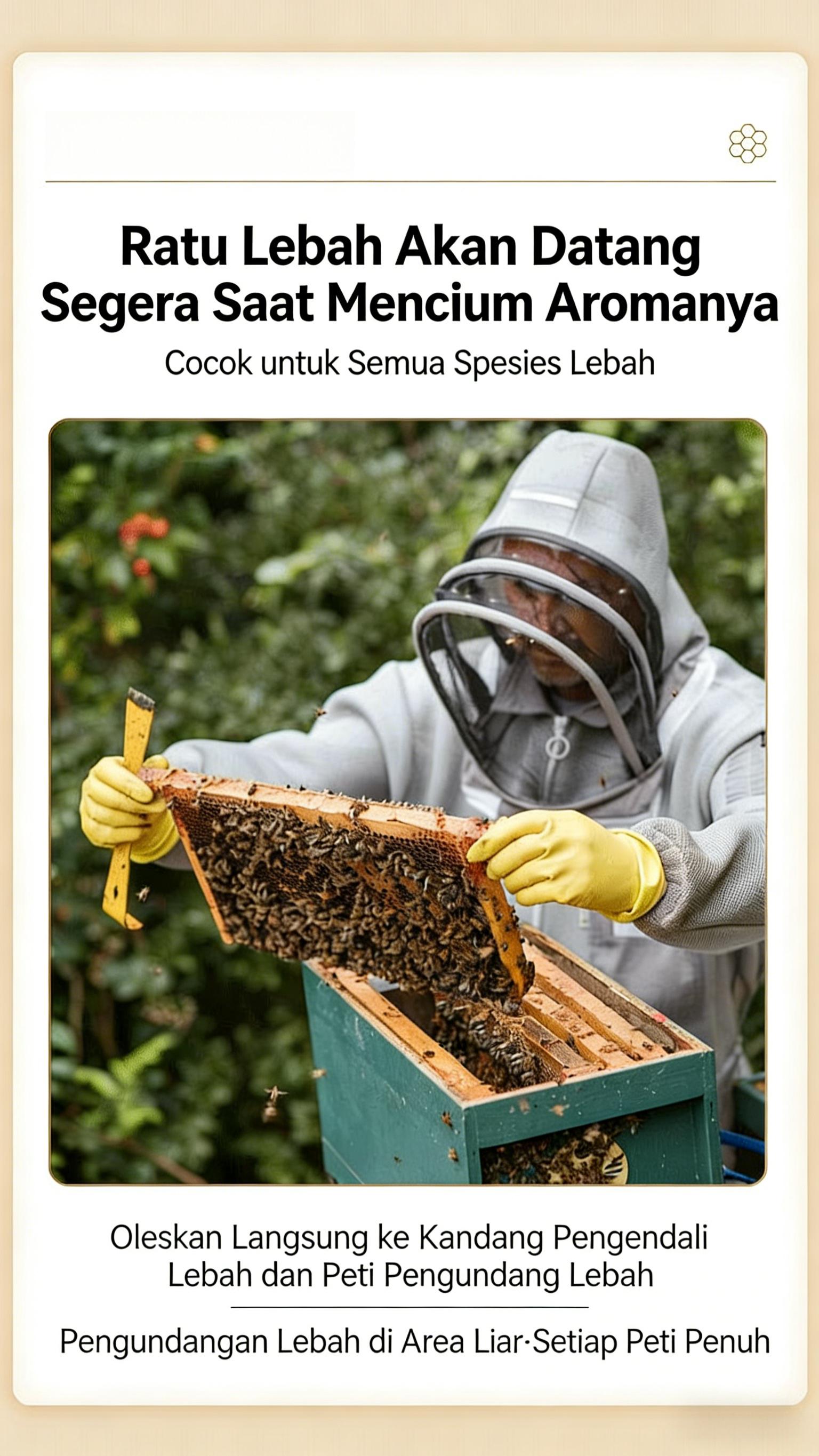 Gel pemikat lebah | Salep Feromon Apis Cerana Pemikat Lebah Madu