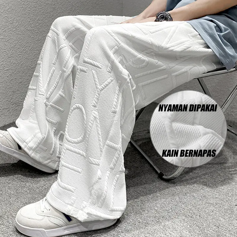 Celana Kain Pria Panjang/Celana Oversize Pria/Celana Panjang Chino/Celana panjang pria/chinos panjang pria/American style oversize Dipilih kain berkualitas tinggi celana pria 7