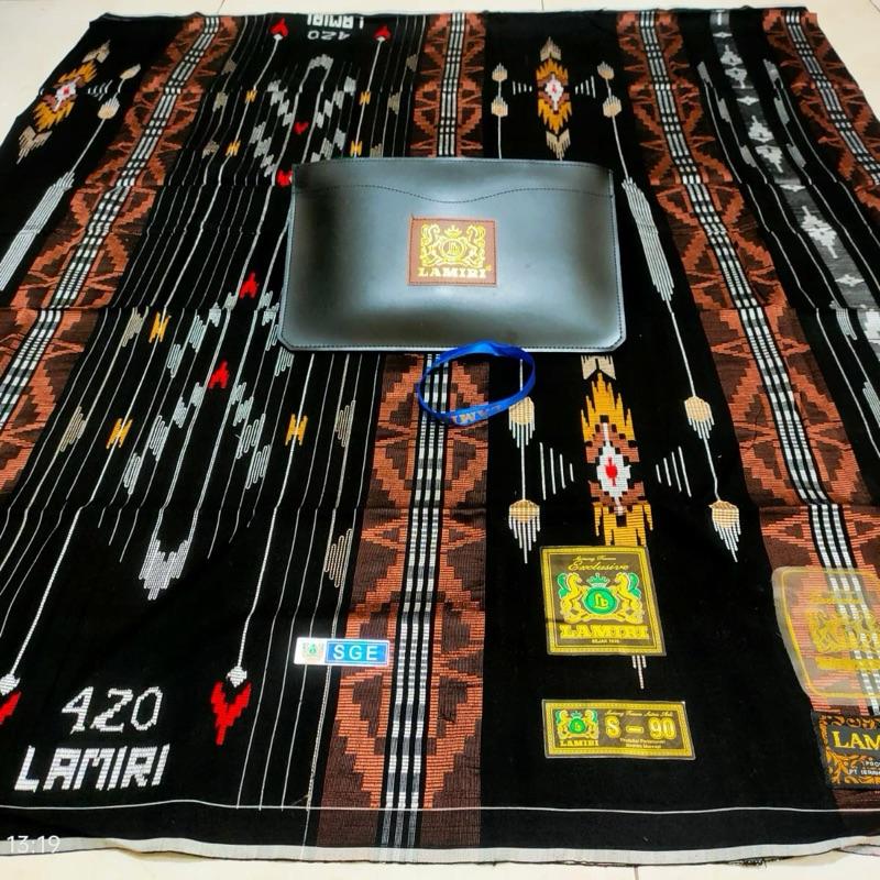 SARUNG LAMIRI SGE TERBARU FULL SONGKET MEWAH Dewasa Muslim Pria 3