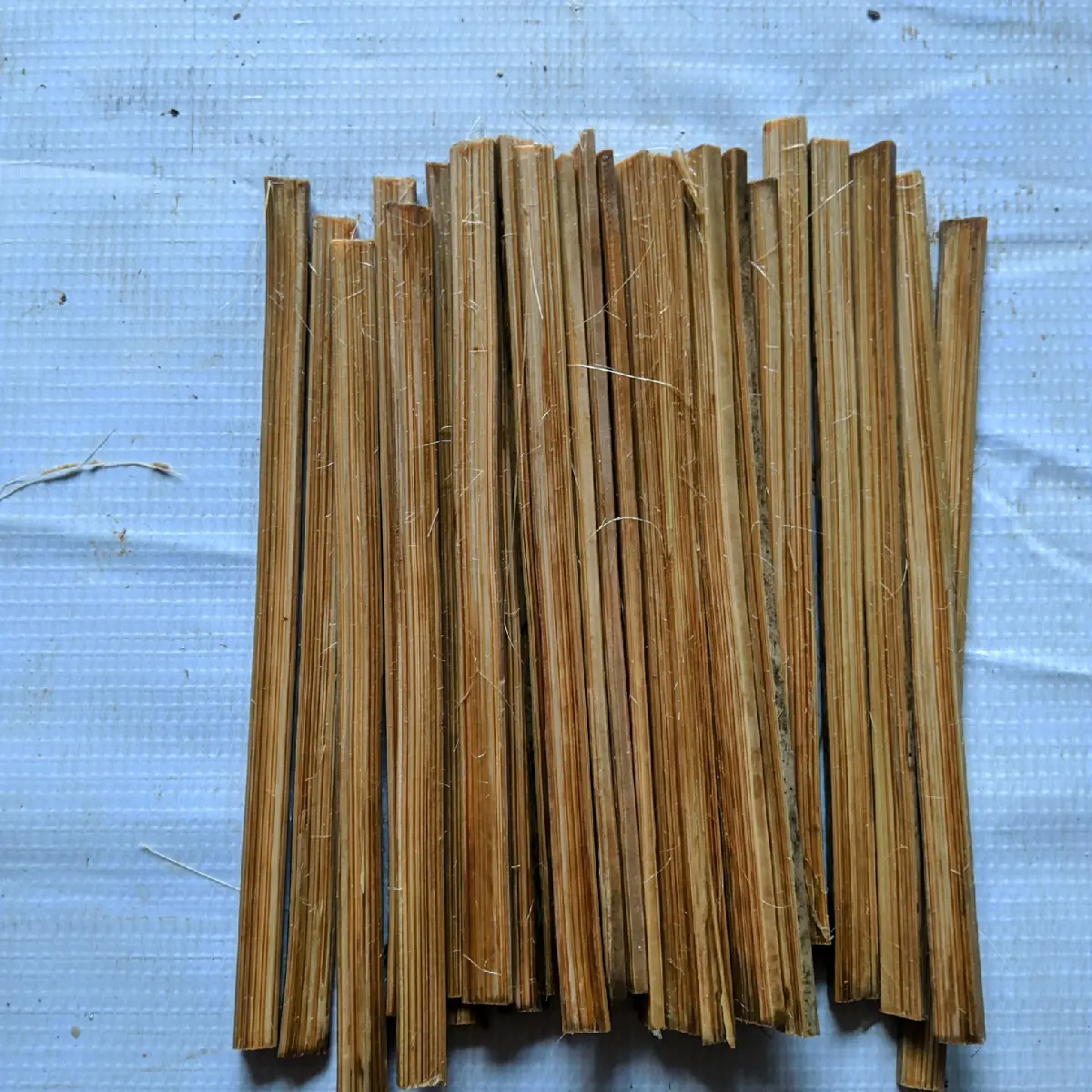 bambu potong ,bambu belah panjang 20cm isi 20batang