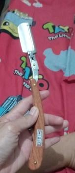 Product Review of RAZOR BHC Gagang Pisau cukur lipat isi ulang silet alat potong rambut razor manual  kerok kerik jenggot kumis Brewok from L**e 0