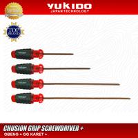 Gambar YUKIDO OBENG GAGANG KARET 10INC PLUS(+)  / CHUSION GRIP SCREWDRIVER AB346-010B dari PT. YUKIDO POWER TEKNIK Kab. Tangerang 3 Tokopedia