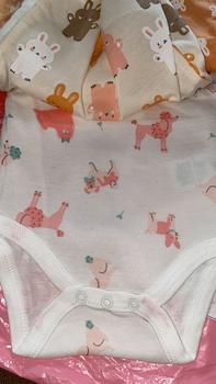 Product Review of YOURBABYNEEDS Bodysuit Jumper Lengan Pendek Bayi Perempuan dan Bayi Cowok 5in1 Motif Karakter Lucu Berbahan Katun Adem Premium Import Nyaman Digunakan Untuk Bayi Usia Baru Lahir Newborn Sampai 9 Bulan Baru from 🌼** 3