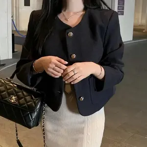 Noa Blazer / Korean Outer / Korean Blazer / Blazer Crop Top / BLAZER KANTOR WANITA / Atasan Wanita