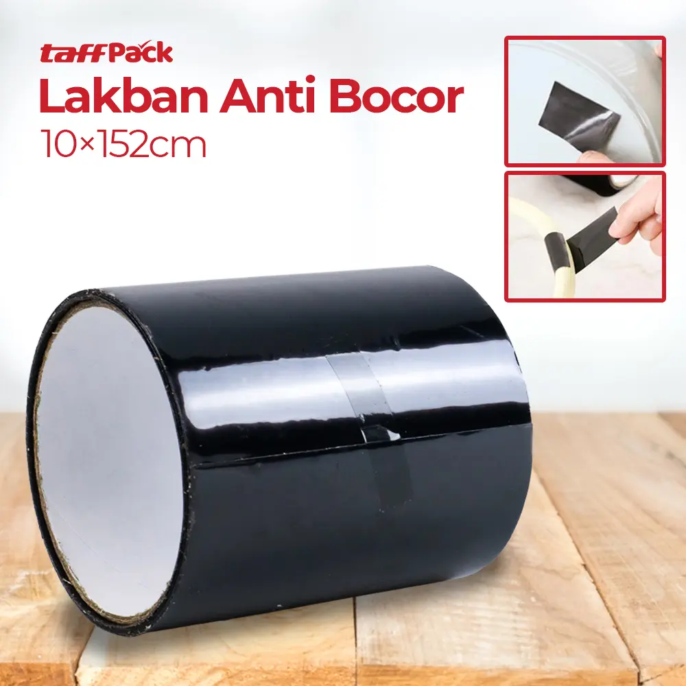 COD TaffPACK Lakban Anti Bocor Waterproof Leak Repair Tape 10x152cm - 51DB Terlaris