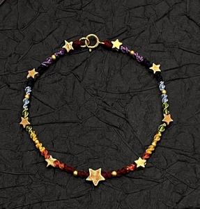 Vòng Tay Bầu Trời Đầy Sao Thủ Công Thiết Kế Tinh Tế Dệt Dây Nhiều Màu, Bộ Vòng Tay Cầu Vồng, Thích Hợp Cho Các Cặp Đôi, Quà Tặng Sáng Tạo gift  for  her