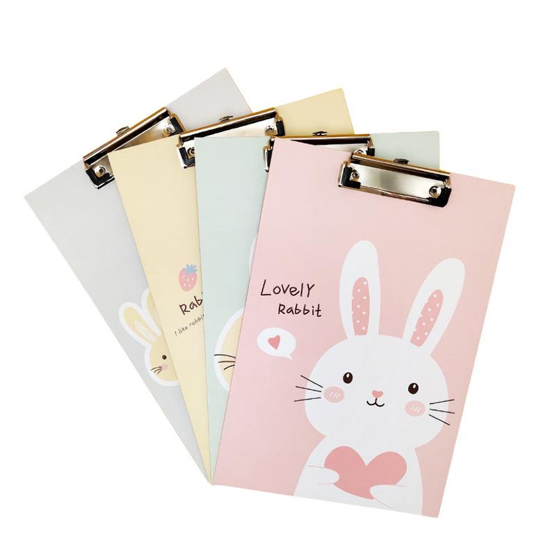  Thư mục A4 hoạt hình với họa tiết thỏ dễ thương và màu sắc pastel Thư mục A4 hoạt hình Lovely Rabbit trình  ký  a4 File lá đựng tuidung  tailieu túi  đựng  tài  liệu  a4 Bìa kiếng A4 thanh kẹp tài liệu 