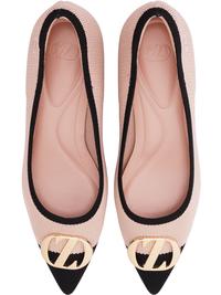 Gambar ZYTADELIA Maggie Wedges Shoes - Pink Black - 37 dari zytadeliastore Kota Administrasi Jakarta Timur 3 Tokopedia