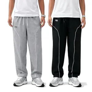 JEEZEE Celana Panjang Baggy Sweatpants Reflective Baggy Unisex