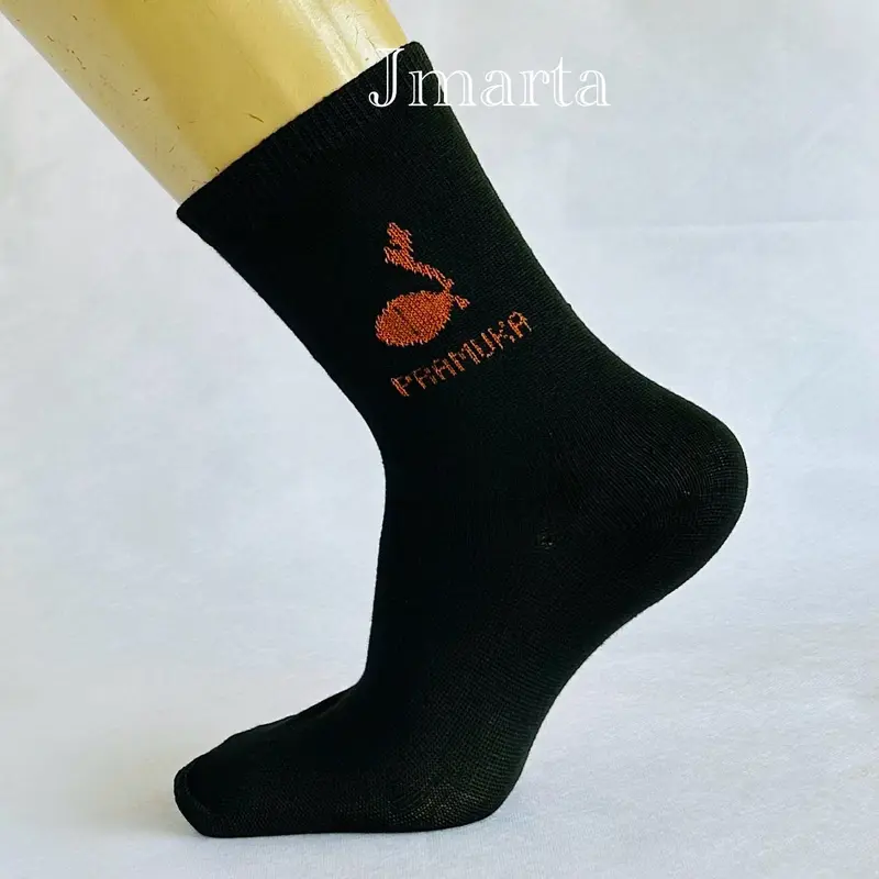 Kaoskaki5 | 12pasang kaos kaki anak sekolah hitam polos bahan katun spandex lembut dan nyaman di gunakan. Fashion Sd 7