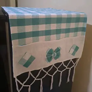 TAPLAK KULKAS KAIN TENUN TRADISIONAL Kantong putih