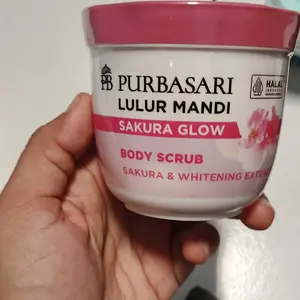 [1pc] Purbasari Lulur Mandi 200gr / Body Scrub Hitam Kotoran Tubuh  Pencerah  Zaitun