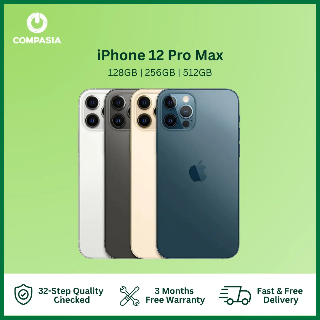 [Second Hand] iPhone 12 Pro Max - Excellent Condition - 3 Months Warranty - Best Price in SG