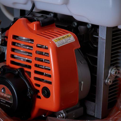 TANIKA TNK-838 KAPASITAS 20 LITER Knapsack Power Sprayer 2 Tak 26 cc 0.75 kW Tekanan 10-30 Bar Sistem EZstart Stainless Steel - Nozzle