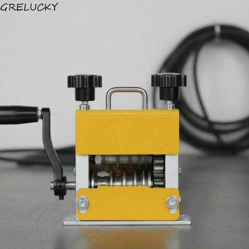 GRELUCKY Di động Điều khiển kép Máy bóc vỏ dây điện Nhiều lỗ Tự động Máy tách…
