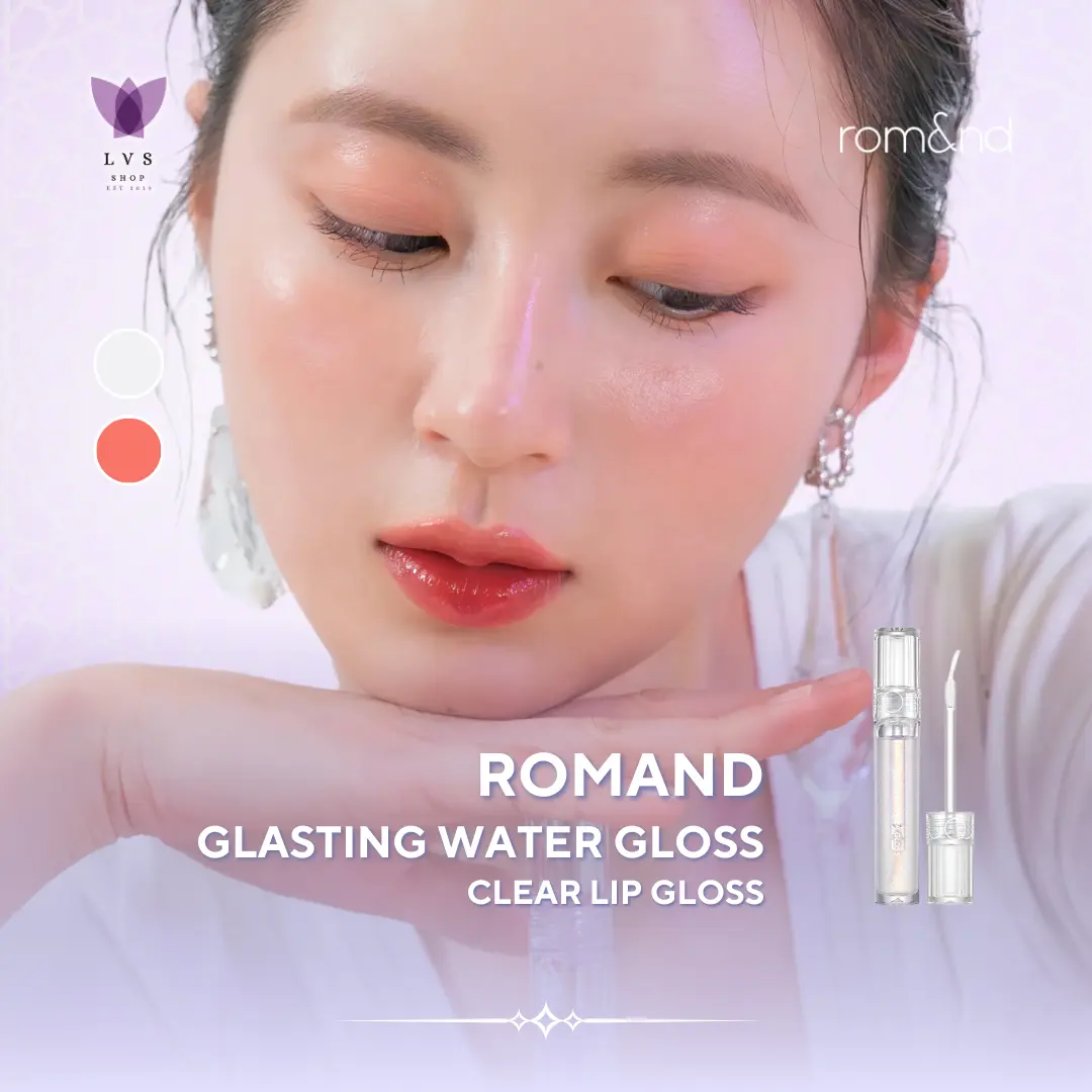 ROMAND Glasting Water Gloss (2 Colors)