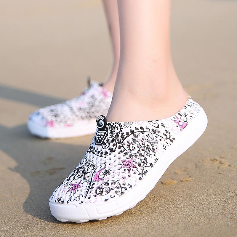 Product Introduction of 2023 New Hot Sale Casual Shoes Women Wedge Beach Shoes Summer Sandals Non-slip Round Toe Sandals Holiday Slippers Walking Shoes Footwear Girl Knee Comfort 36