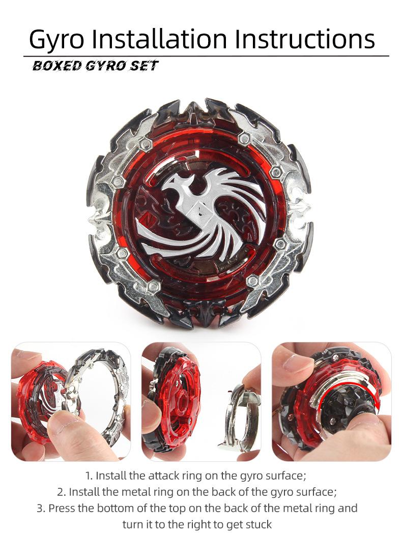 Product Introduction of Dread Dead Phoenix .0.At Burst Turbo Beyblade B-131 Booster Top Spinning Toy for Kids Boys Gift 5