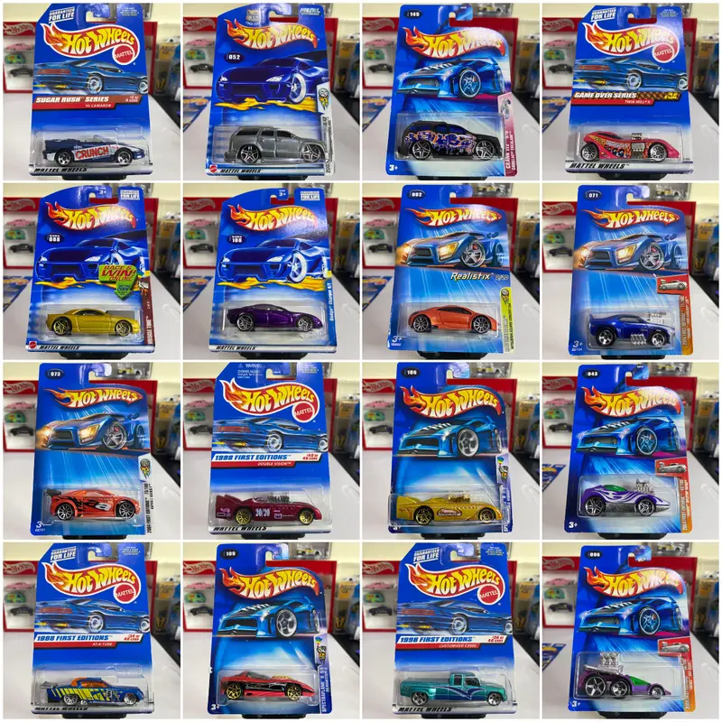 Hotwheels Diecast First Edition Blue Card (bisa pilih) 0