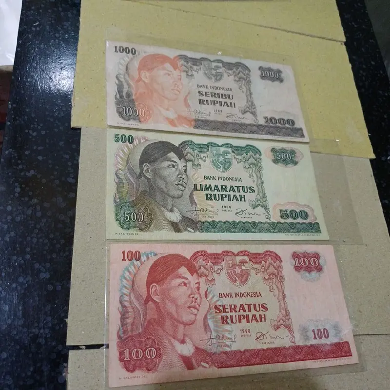 Set Seri Jendral Sudirman Tahun 1968 - 9 Lembar 5