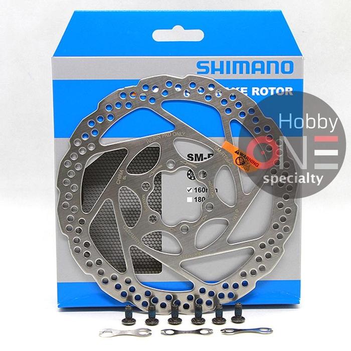 Gambar SHIMANO Deore SM-RT56 160mm 6 Bolt Rotor Disc Brake dari Hobby One Kota Bandung Tokopedia