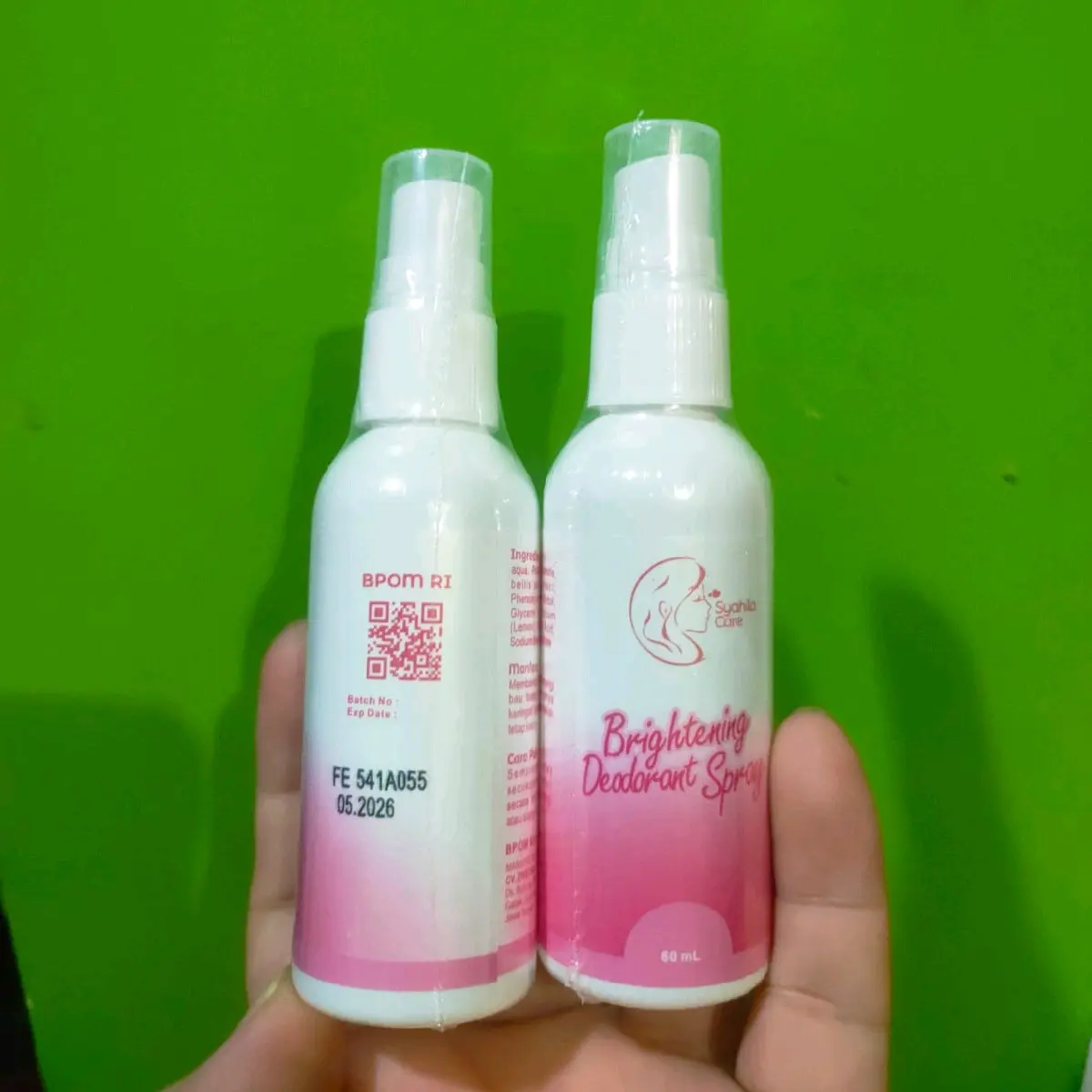 2pcs DEODORANT BY SYAHILA CARE Bau Ketiak