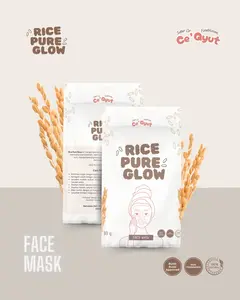 [PROMO LAUNCHING] Rice Pure Glow Masker With 10% NiacinamideBubuk Organik Whitening