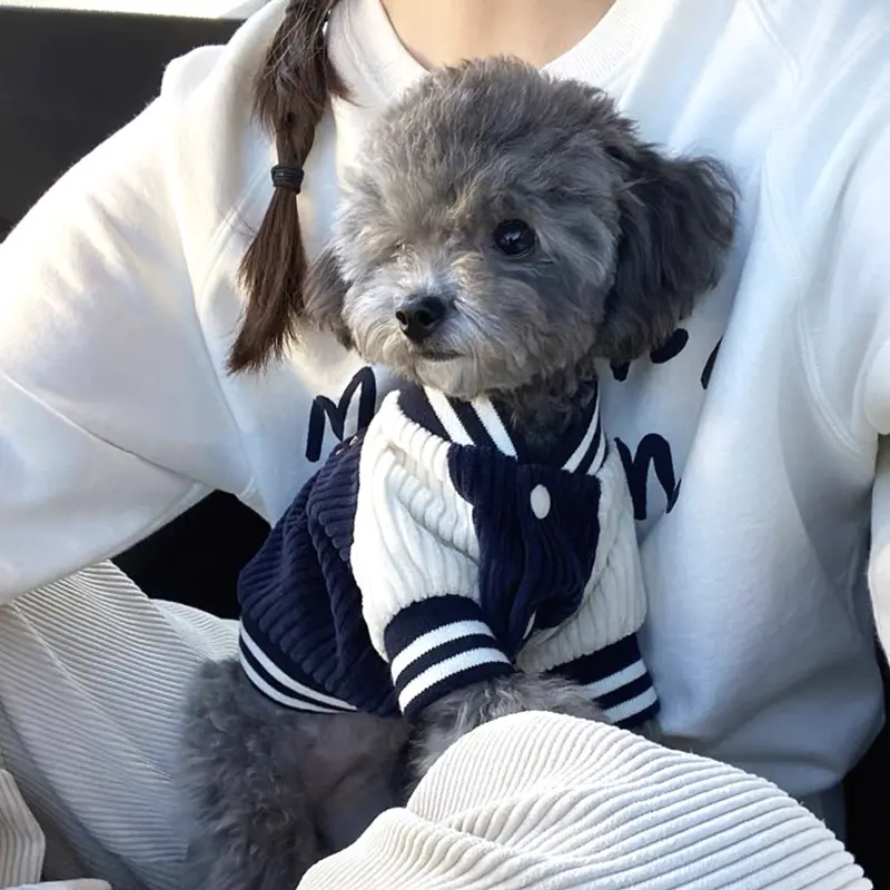 Winter Autumn Dog Clothes Glasses Cats Printed Hoodies Sweatshirt For Small Medium Dog Teddy Pet Coat Christmas Pet Warm Clothes