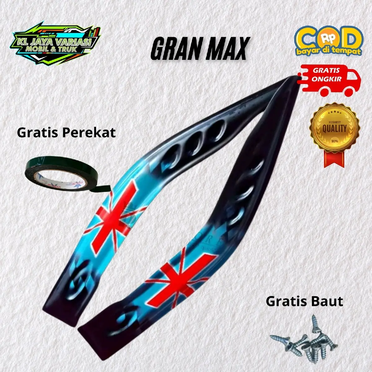 TALANG AIR GRANDMAX bhn fiberglass model airbrush Car Kendaraan